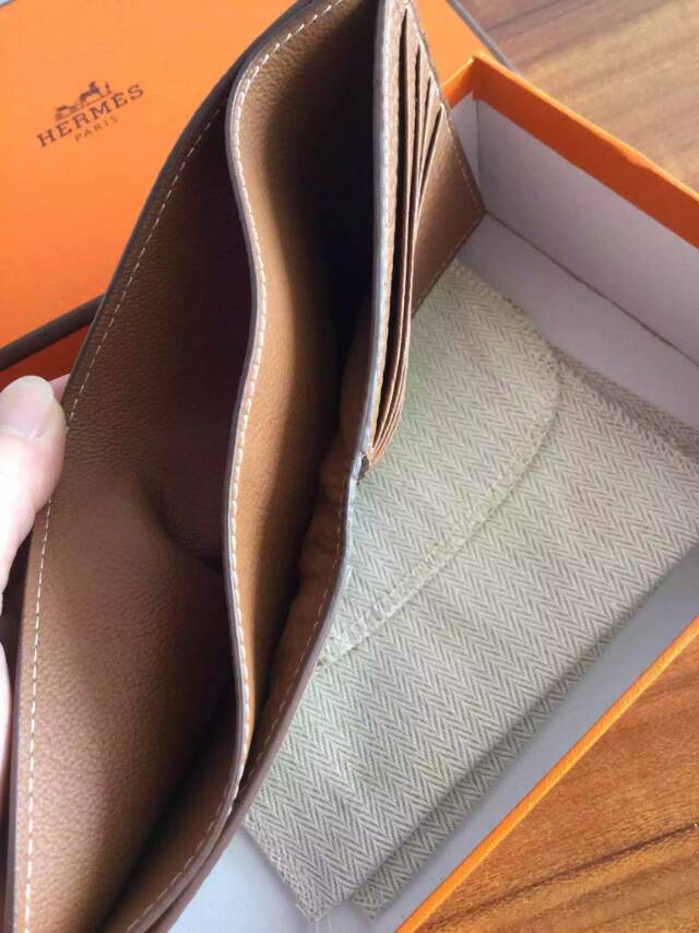 Top Quality Hermes Original Togo Leather Wallet - 4 Color In Stock